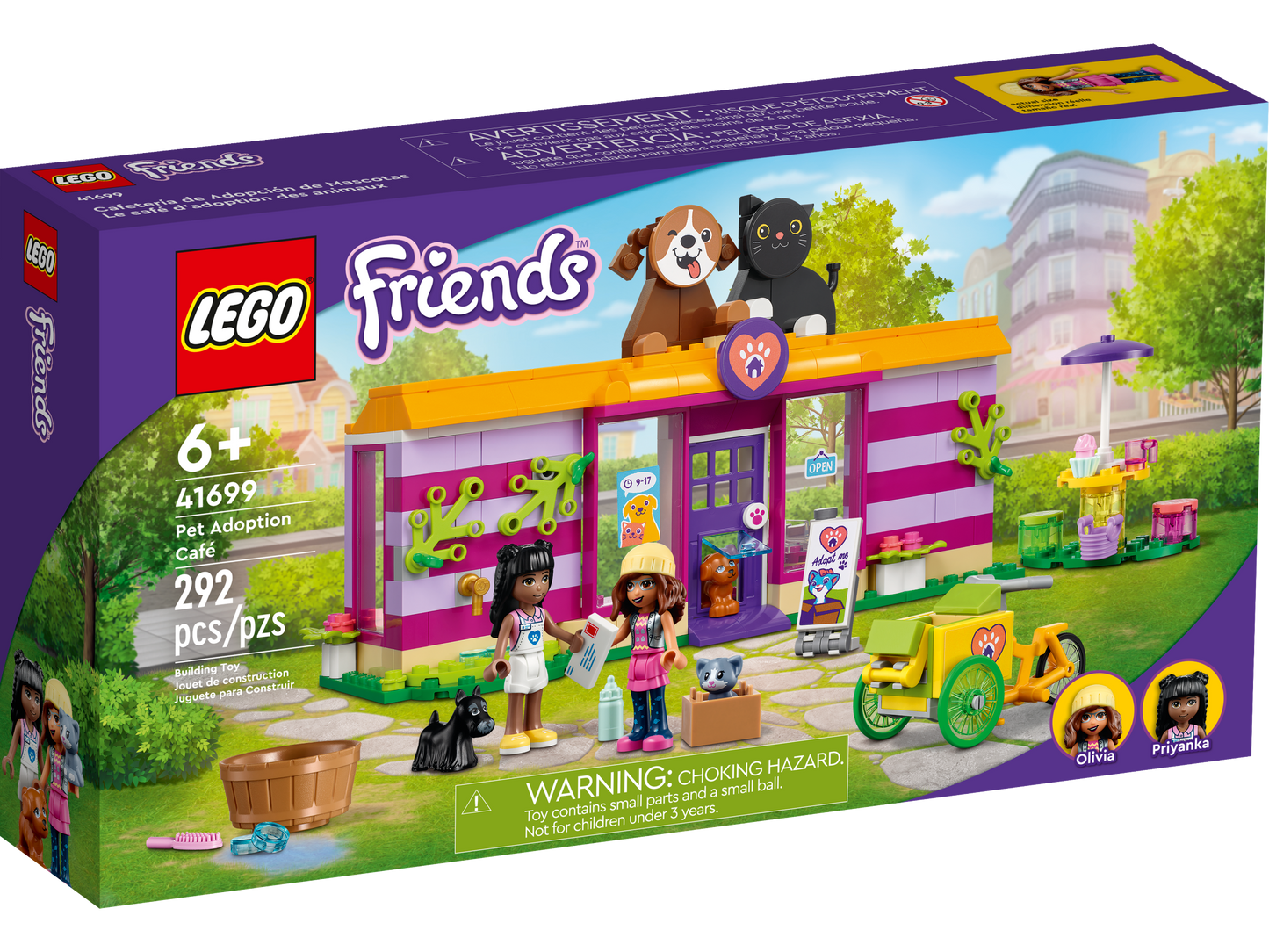 LEGO FRIENDS PET ADOPTION CAFE