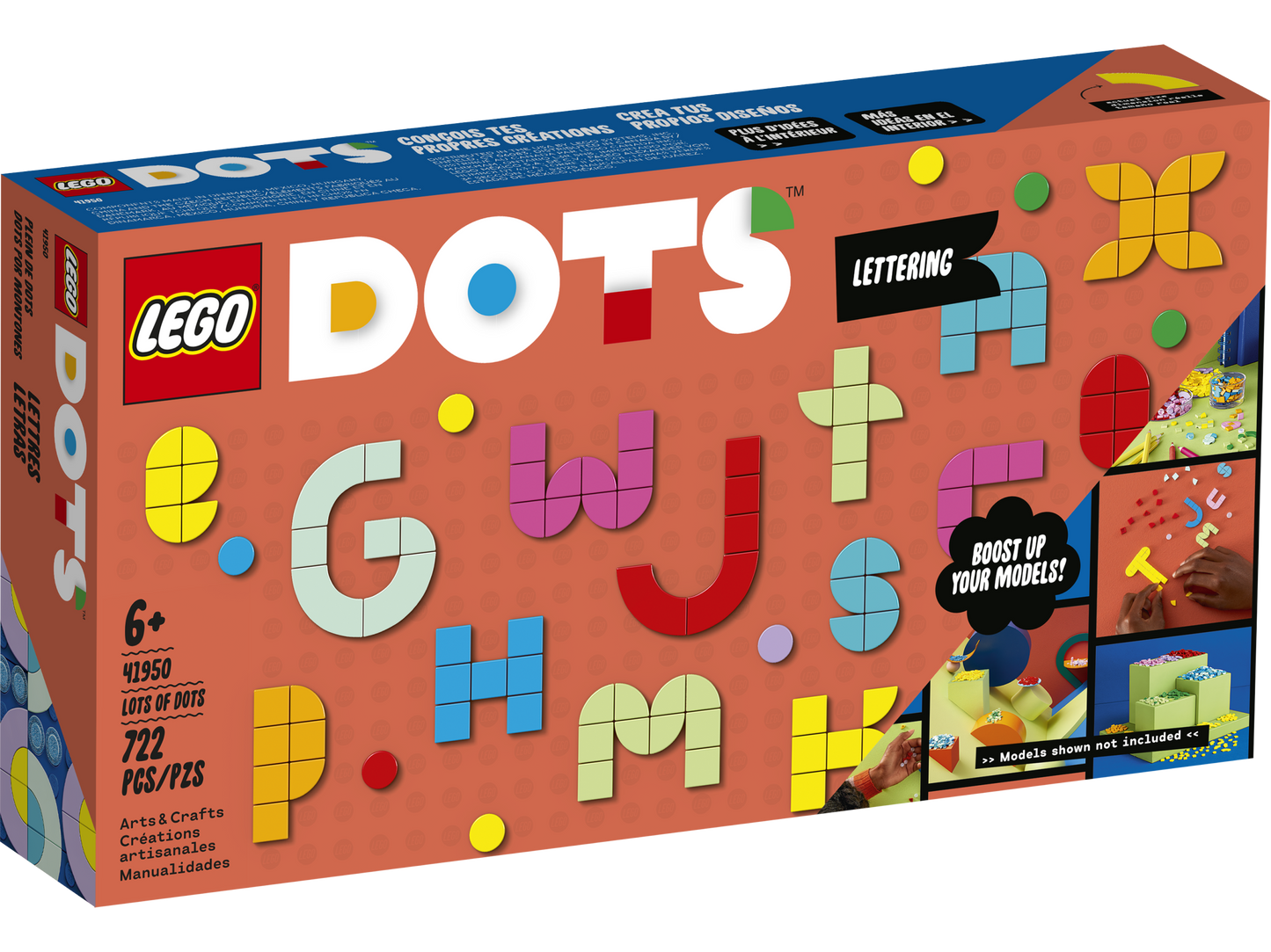 LEGO DOTS LETTERING