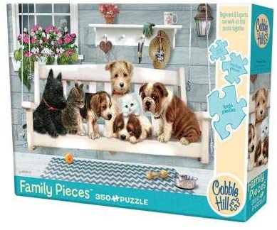 COBBLE HILL FAMILY PUZZLE PORCH PALS 350 PC