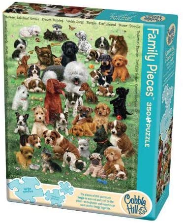 COBBLE HILL FAMILY PUZZLE PUPPY LOVE 350 PC