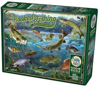 COBBLE HIL 1000 PC HOOKED ON FISHING