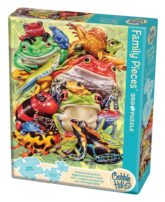 COBBLE HIL FAMILY PUZZLE FROG PILE