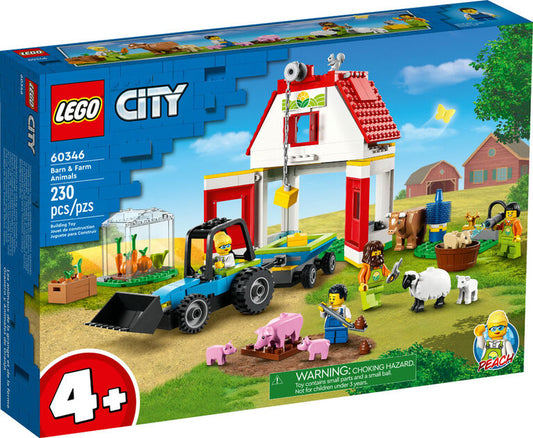 LEGO CITY BARN & FARM ANIMALS