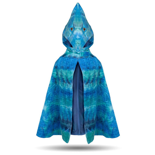 PTERODACTYL HOODED CAPE