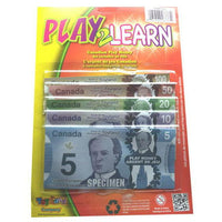 PLAY 2 LEARN CANADIAN MONEY