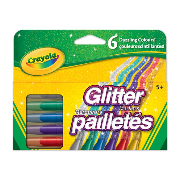 CRAYOLA GLITTER MARKERS