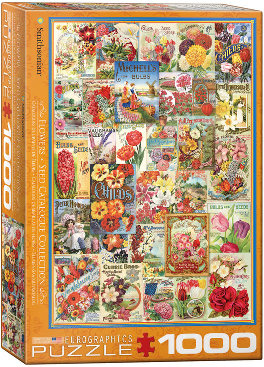 FLOWERS SEED CATALOGUE 1000 PC