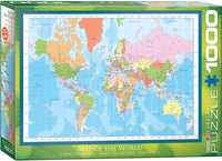 MAP OF THE WORLD 1000 PC
