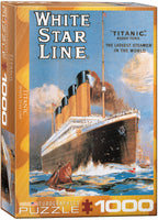 WHITE STAR LINE TITANIC - 1000 PC