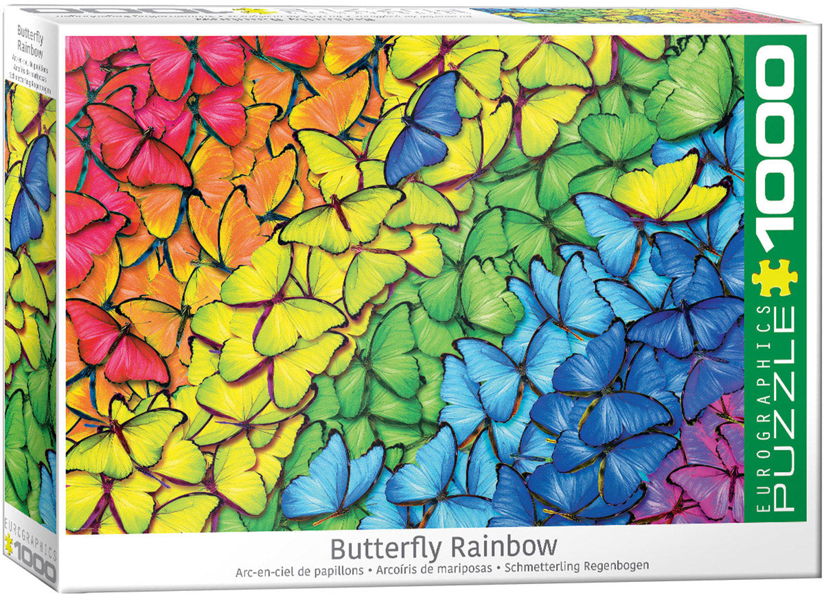 EURO 1000 PC BUTTERFLY RAINBOW