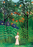 EURO 1000 PC WOMAN IN AN EXOTIC FOREST