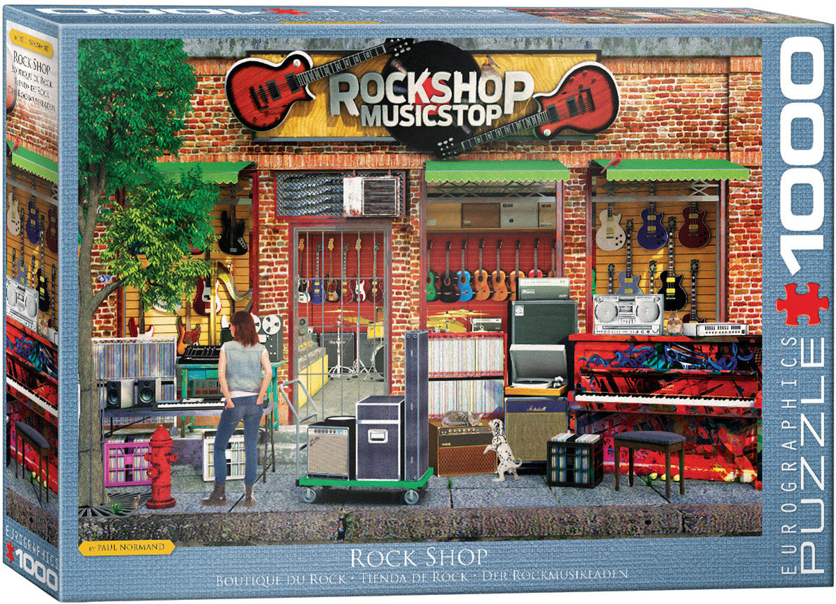 EUROGRAPHICS 1000 PC ROCK SHOP