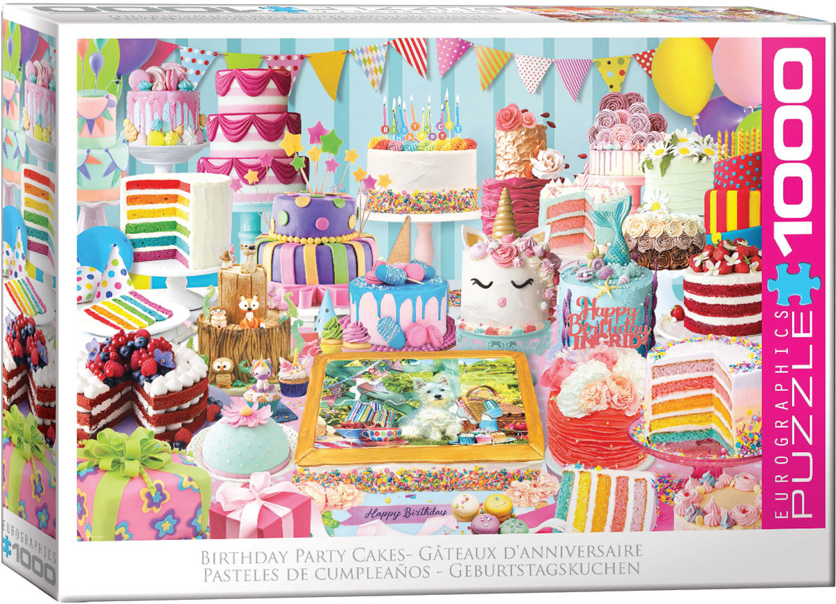 EUROGRAPHICS BIRTHDAY CAKE PARTY 1000 PC