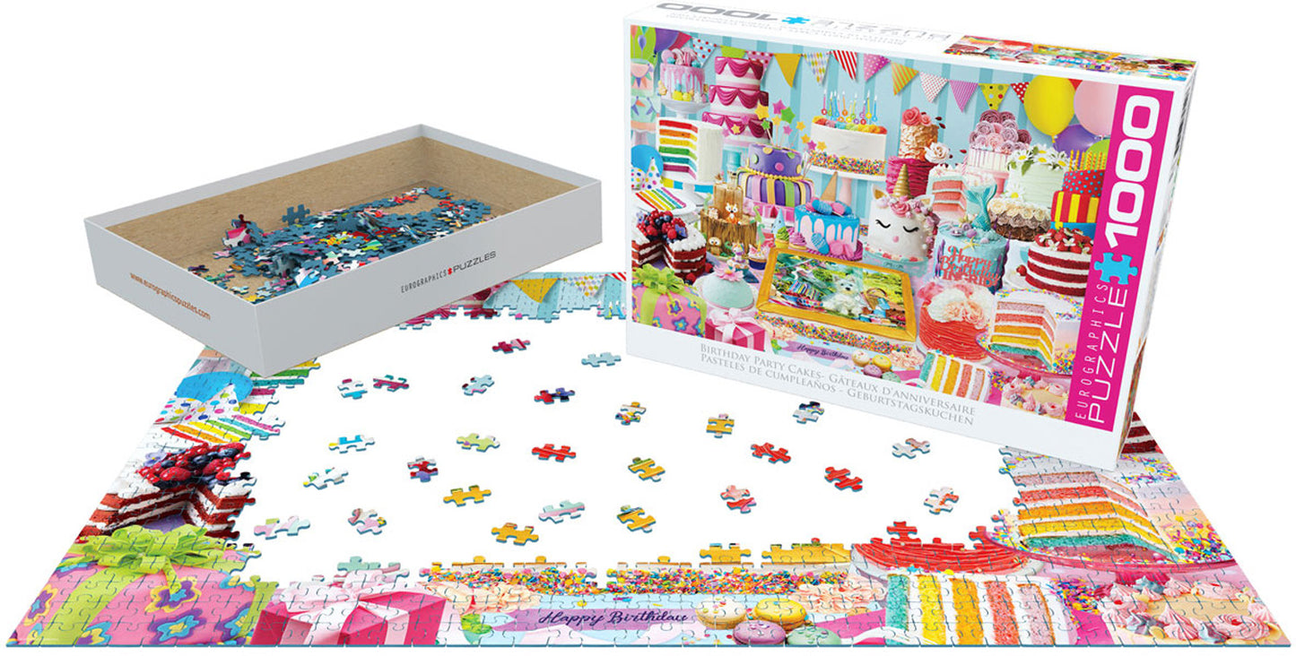 EUROGRAPHICS BIRTHDAY CAKE PARTY 1000 PC