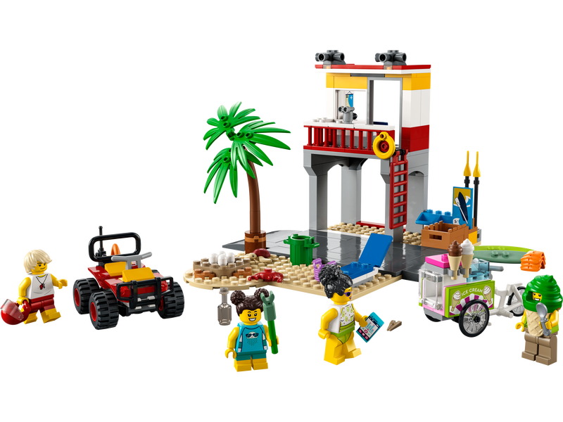 LEGO CITY BEACH LIFEGUARD STATION