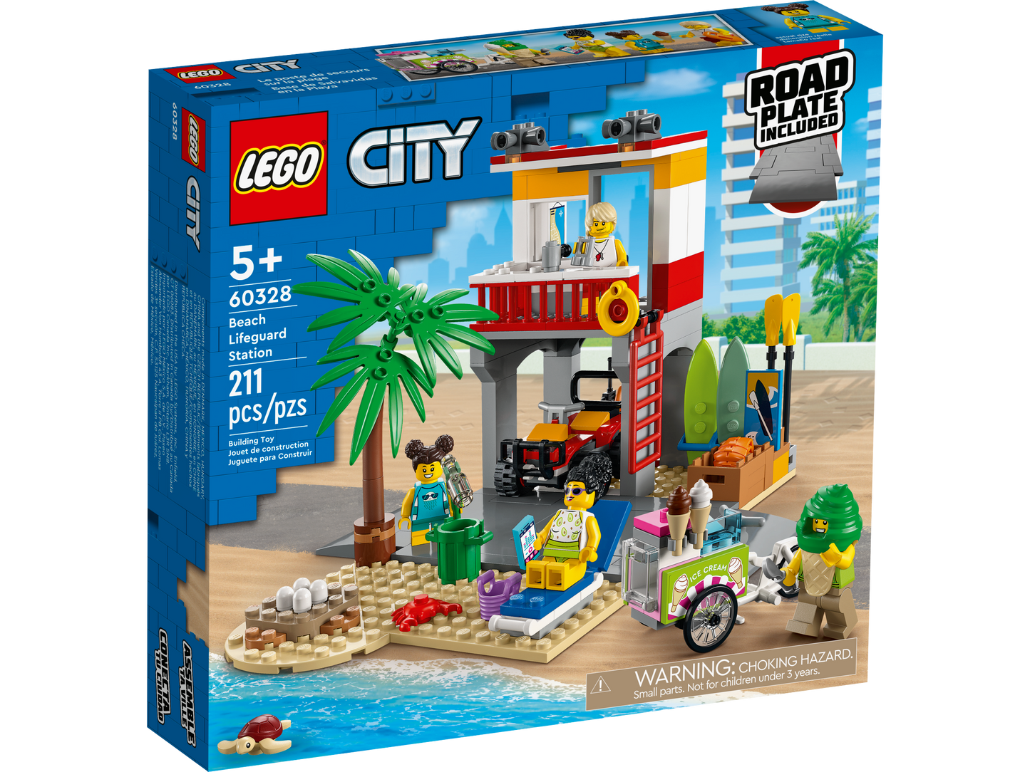 LEGO CITY BEACH LIFEGUARD STATION