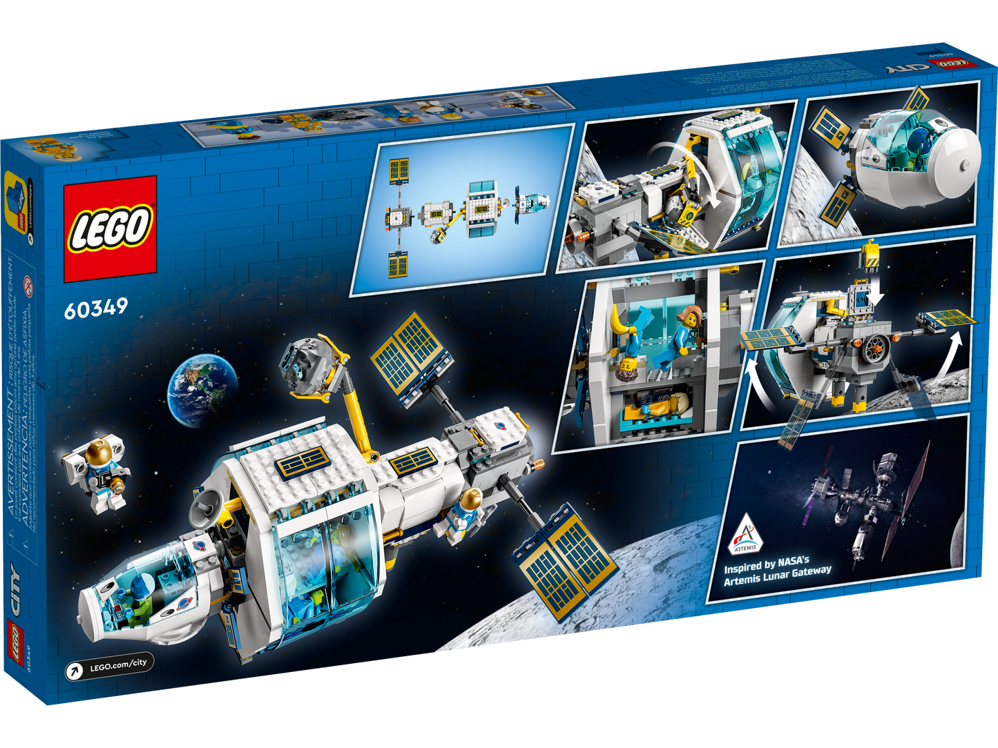 LEGO CITY LUNAR SPACE STATION