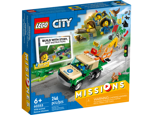 LEGO CITY WILD ANIMAL RESCUE MISSIONS