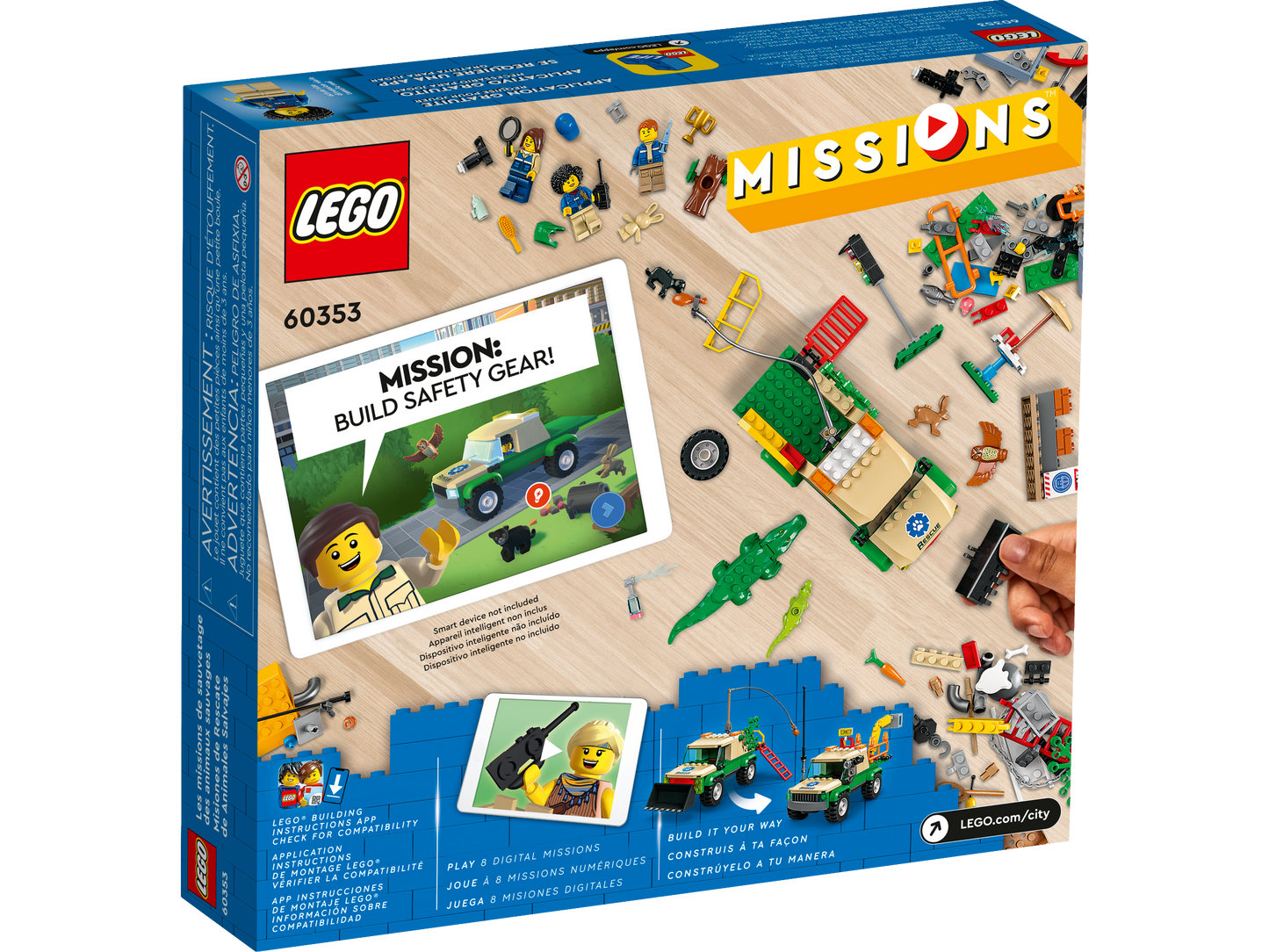 LEGO CITY WILD ANIMAL RESCUE MISSIONS