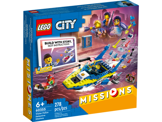 LEGO CITY WATER POLICE DETECTIVE MISSIONS