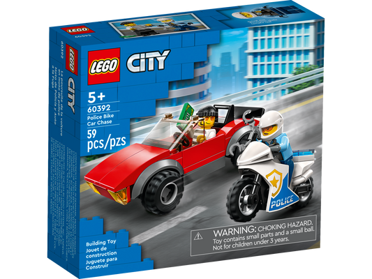 LEGO CITY POLICE BIKE CAR CHASE