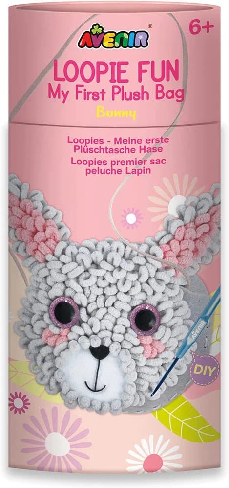 LOOPIE FUN PLUSH BAG-BUNNY