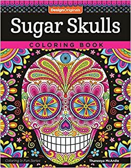 SUGAR SKULLS COLOURING BOOK