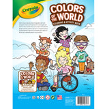 CRAYOLA COLOURS OF THE WORLD COLOURING BOOK