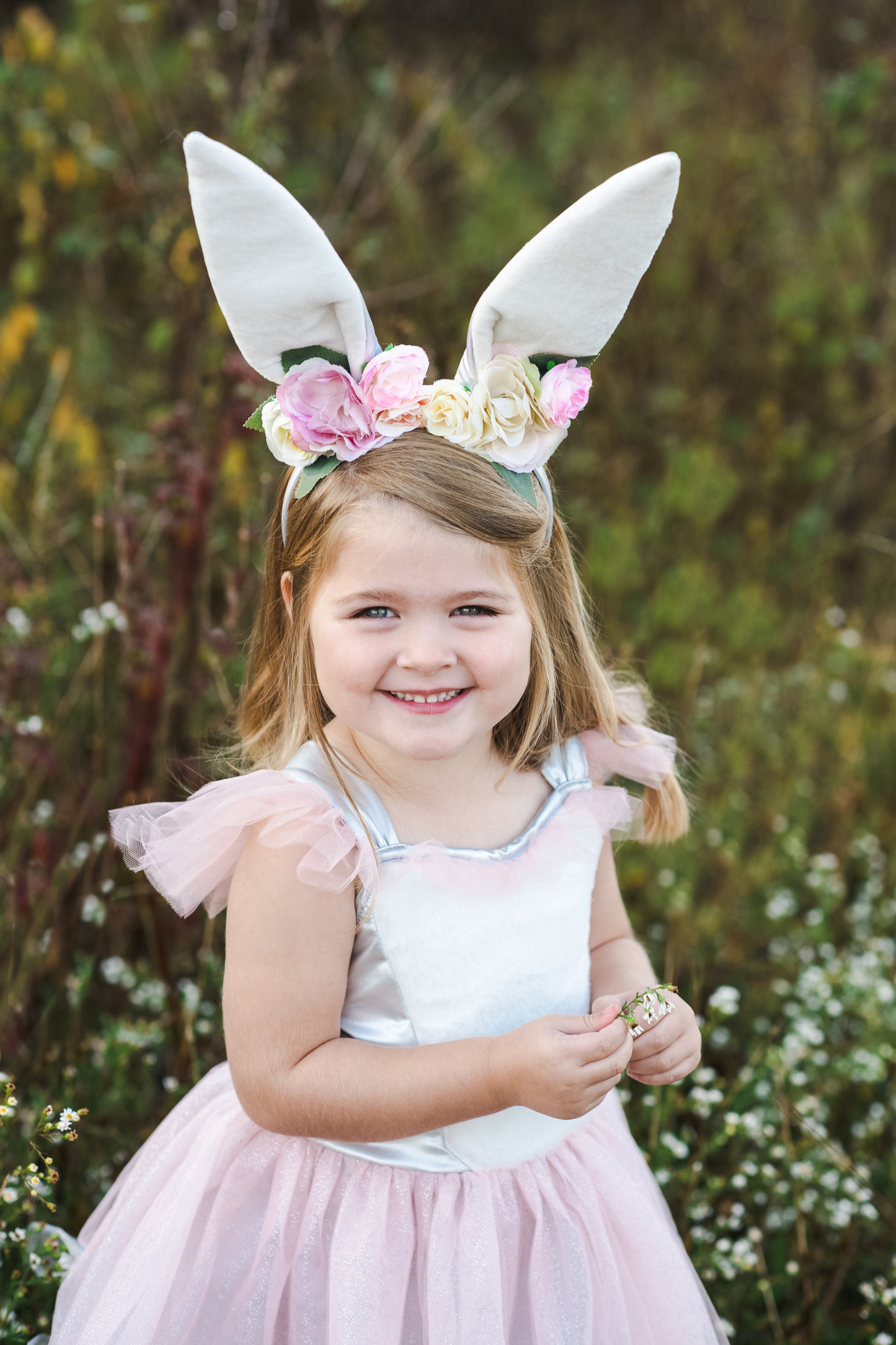 WOODLAND BUNNY DRESS & HEADBAND