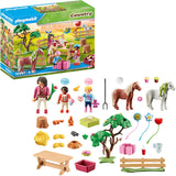 PLAYMOBIL PONY FARM BIRTHDAY PARTY