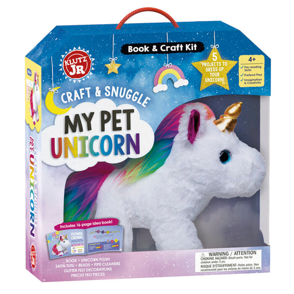 KLUTZ: CRAFT & SNUGGLE MY PET UNICORN – Simply Wonderful Toys