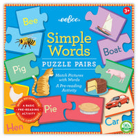 PUZZLE PAIRS SIMPLE WORDS