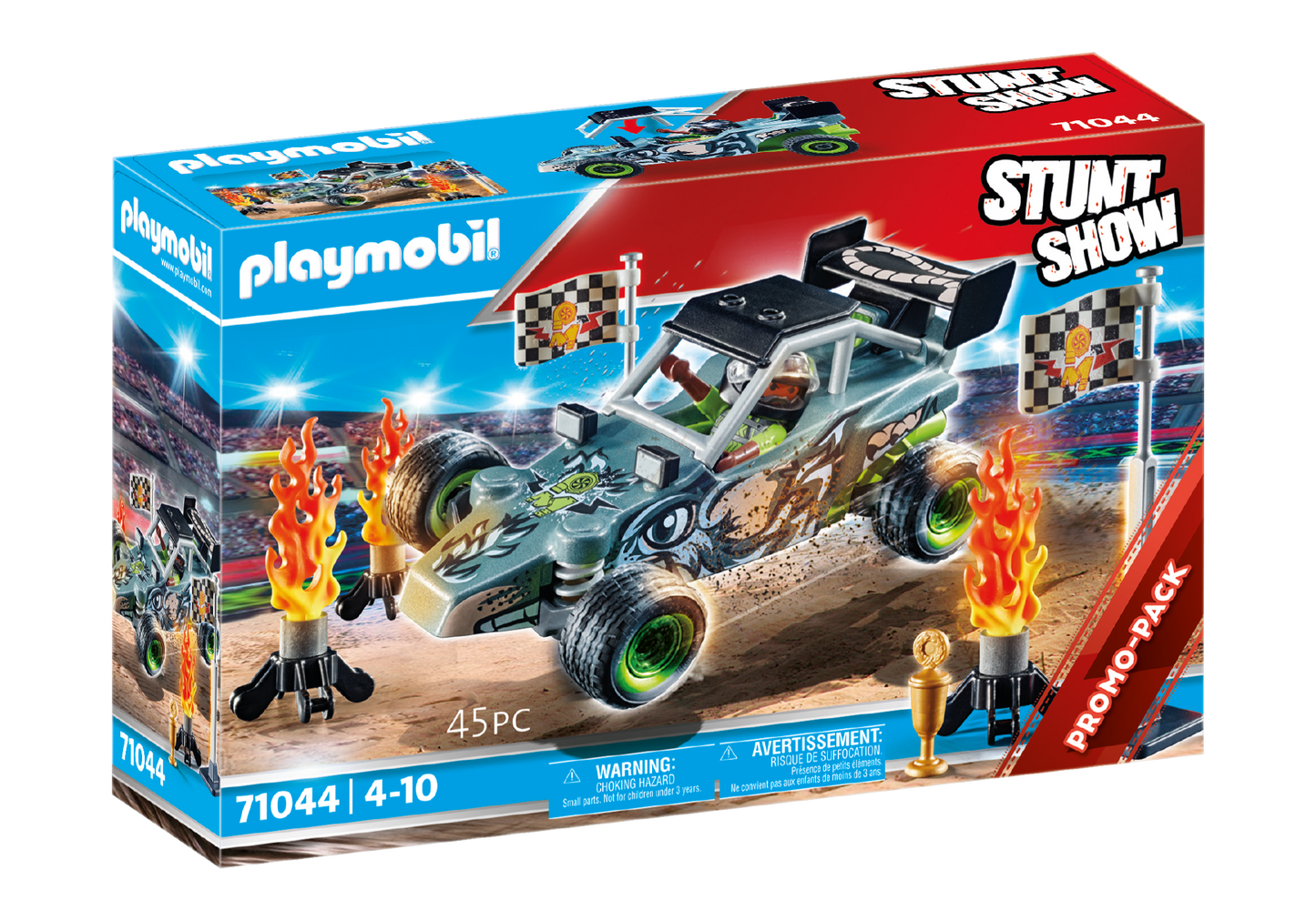 PLAYMOBIL PROMO PACK- STUNTSHOW RACER