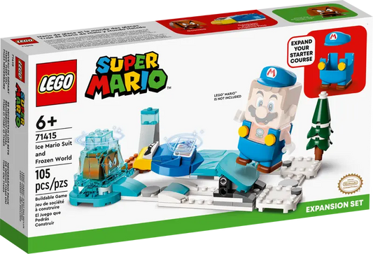 LEGO SUPER MARIO ICE MARIO SUIT & FROZEN WORLD EXPANSION