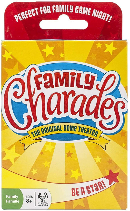 FAMILY CHARADES CARD GAME