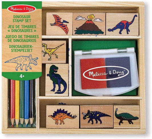 DINOSAUR STAMP SET