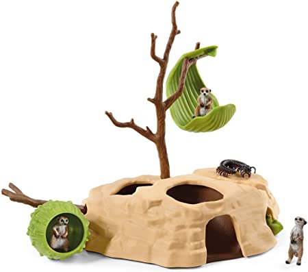 SCHLEICH MEERKAT HANGOUT