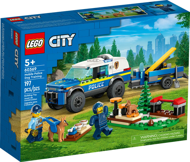 LEGO CITY MOBILE POLICE DOG TRAINING