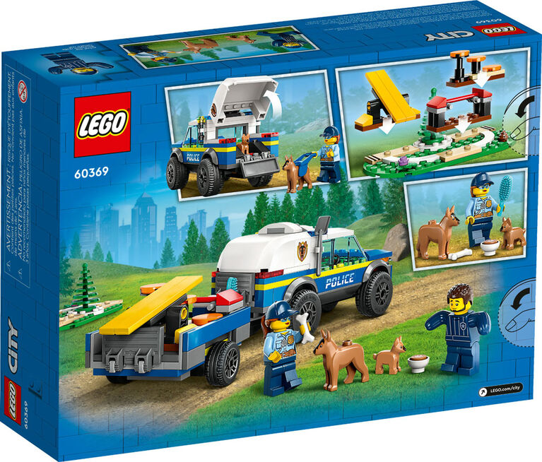 LEGO CITY MOBILE POLICE DOG TRAINING