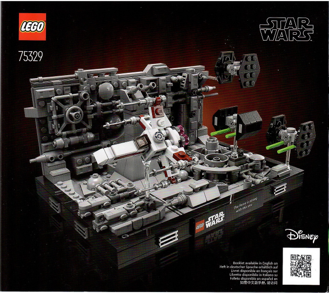 LEGO STAR WARS DEATH STAR TRENCH RUN DIORAMA