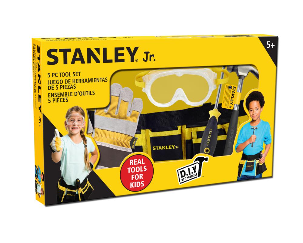 STANLEY JR- DELUXE TOOL SET-5 PC