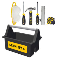 OPEN TOOL BOX WITH 5 TOOLS