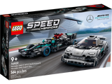 LEGO SPEED CHAMPIONS MERCEDES-AMG F1 W12 E PERFORMANCE & MERCEDES-AMG PROJECT ONE