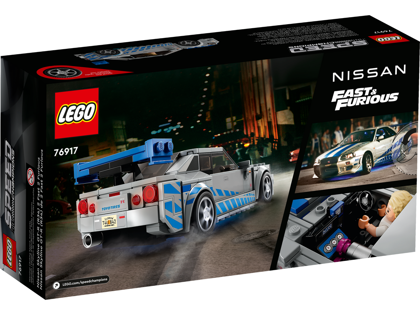 LEGO SPEED CHAMPIONS 2 FAST 2 FURIOUS NISSAN SKYLINE GT-R