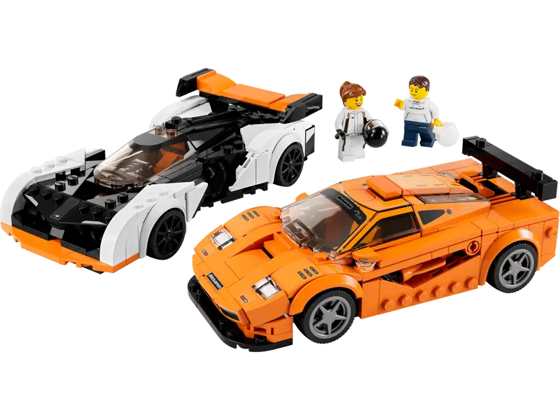 LEGO SPEED CHAMPIONS MCLAREN SOLUS GT & MCLAREN F1 LM