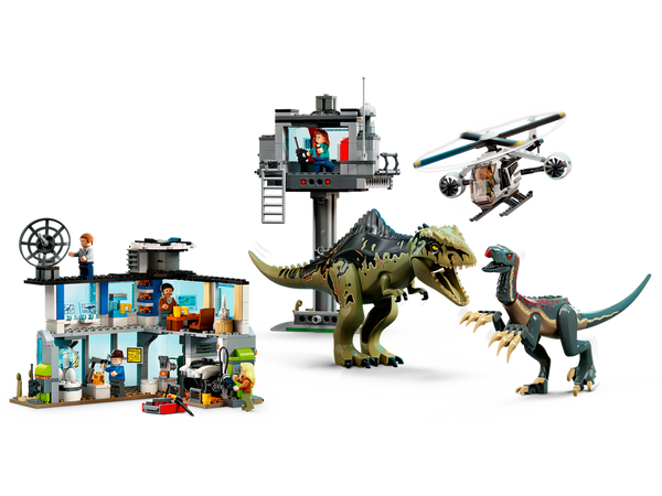 LEGO JURASSIC WORLD GIGANOTOSAURUS THERIZINOSAURUS Simply Wonderful Toys