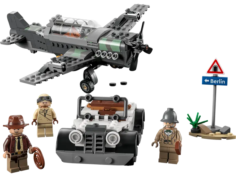 LEGO INDIANA JONES FIGHTER PLANE CHASE