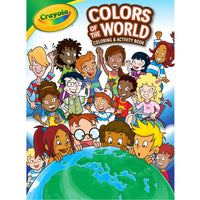 CRAYOLA COLOURS OF THE WORLD COLOURING BOOK