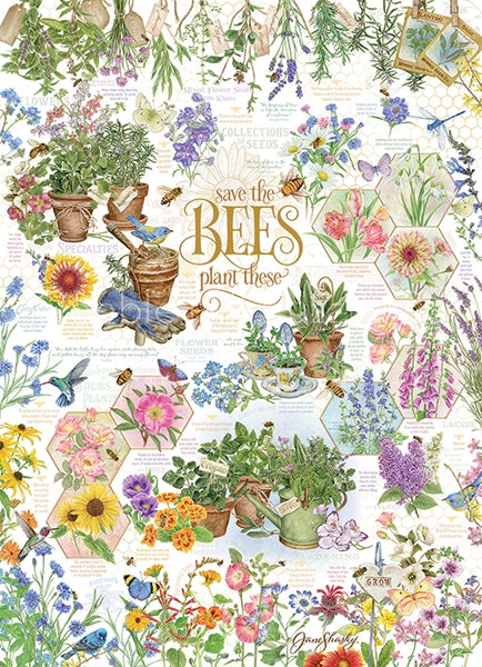 COBBLE HIL 1000 PC SAVE THE BEES