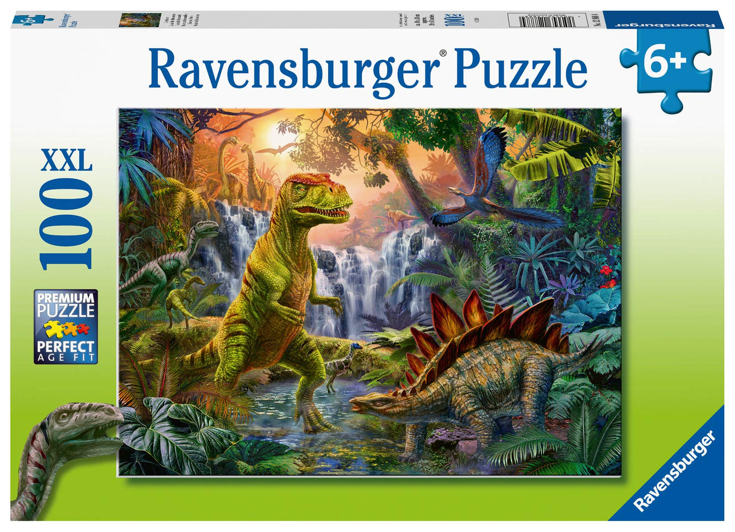 RAVENSBURG 100 PC DINOSAUR OASIS